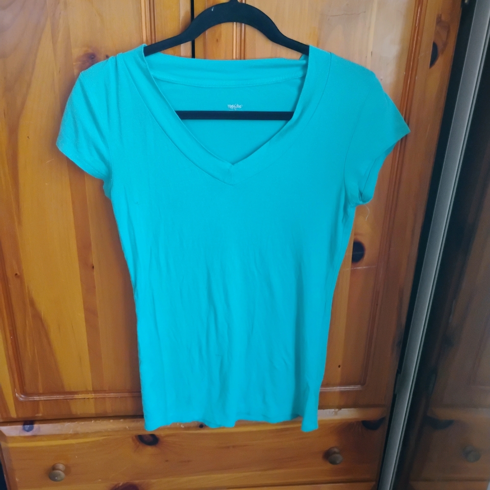 Women’s V-Neck Tee - Teal